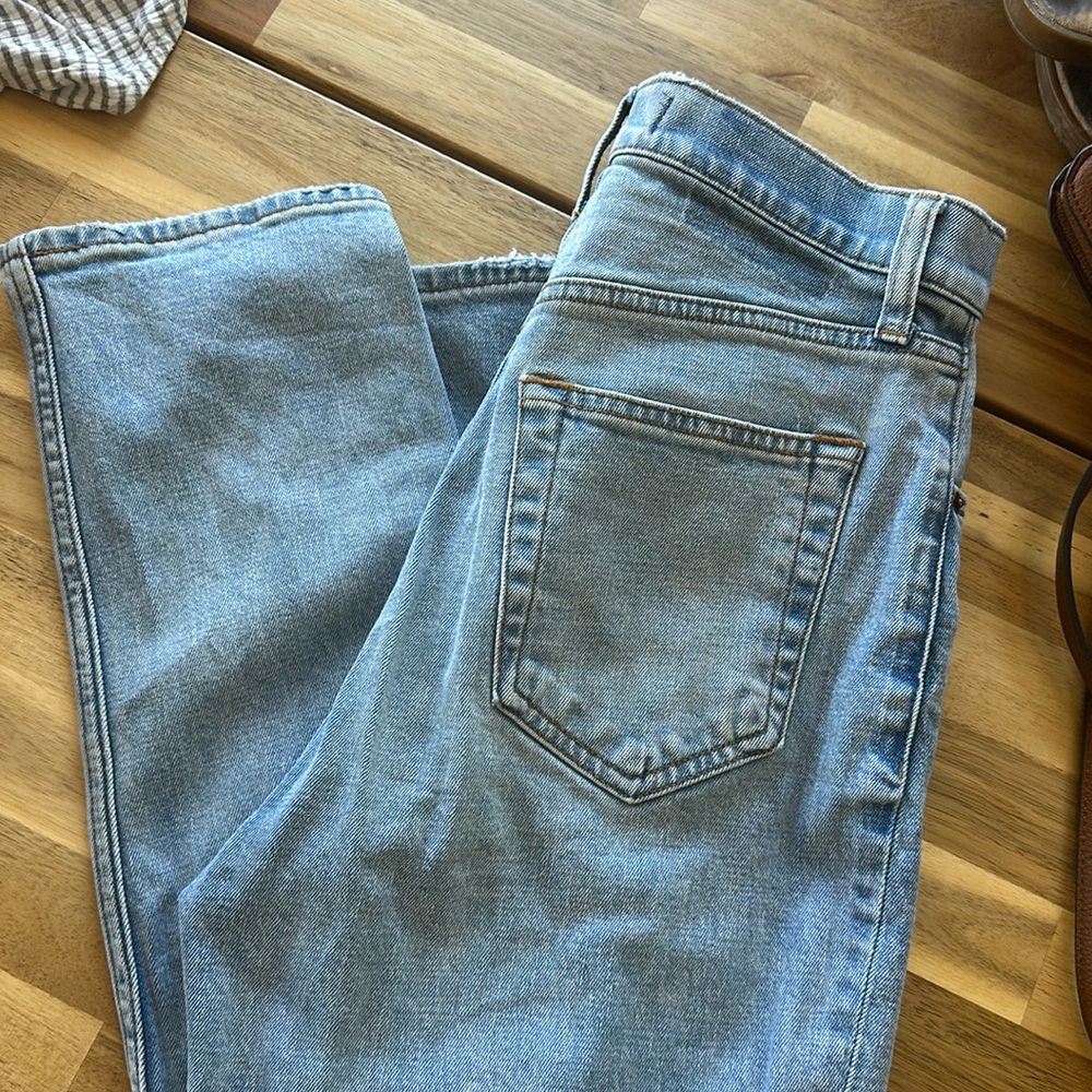 Abercrombie & fitch the 90s slim straight ultra high rise